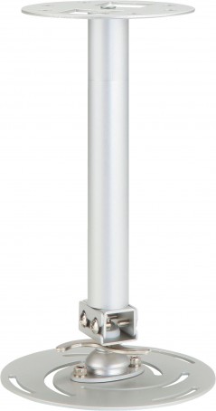 Universal Deckenhalter lang max 64 cm / Aluminium-Silber