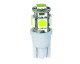 Lampa Hyper-Micro-LED T10, 5 SMD (15 Chips)