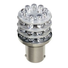BA15S, P21W LED-Lampe, 24V, 36 weie LEDs