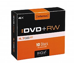 DVD+RW 4,7GB 10er Slimcase 4x Promopack(10Pezzo)