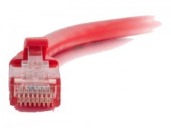 Kabel / 1 m Mlded/Btd Red CAT5E PVC UTP 