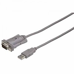 53325 USB RS-232 ADAPT.9POL  grigio