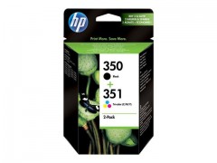 HP 350/351 Combo-pack Inkjet Print Cartr
