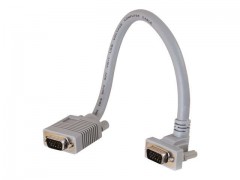Kabel / 2 m HD15 m/F VGA/SXGA W/90 DEG U