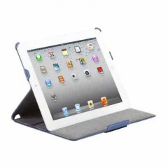 VUSCAPE Protective Cover and Stand for iPad3 / Blau