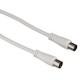 Hama 122402 ANT.KABEL 90DB 3,0M 1S / Weiss