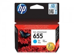 HP 655 - Dye-Based Cyan - Original - Tin