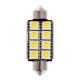 Lampa Hyper-LED reinwei, 15x41 mm, 8 SMDs x 3 Chips, Soffitte