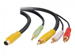Kabel / 7 m Value S-Video + Audio TO 3 R