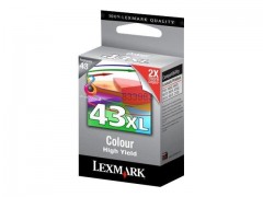 Lexmark Tintenpatrone Nr. 43 XL Colour