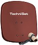 Technisat Sat/Installation DigiDish 45 + Single LNB  rosso