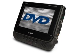 Portabler 17,8 cm (7 Zoll) DVD-Player