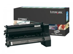 Lexmark C772 Rckgabe-Toner schwarz, Kap