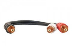 Kabel / 6IN RCA Male TO 2 RCA Male Y-CBL