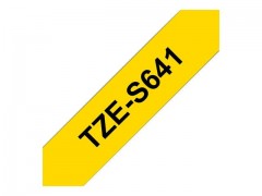 Schriftbandkassette TZES641 / gelb / sch