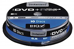 DVD+R 8,5GB 8x Double Layer Printable 10er Spindel