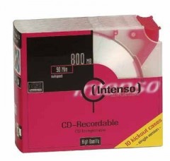 CD-R 800MB 10er Slimcase