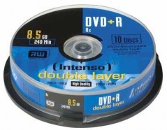 DVD+R 8,5GB Doublelayer 10er Spindel