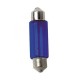 Lampa Soffitenlampen C5W, SV8,5-8, 5W, blau, 11 x 35