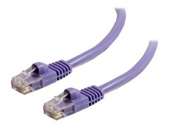 Kabel / 5 m Mlded/Btd Purple CAT5E PVC U