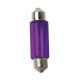 Lampa Soffitenlampen C10W, SV8,5-8, 5W, violett,2 St., 11 x 35