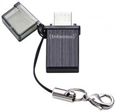 Mini Mobile Line 16GB USB + microUSB / Schwarz