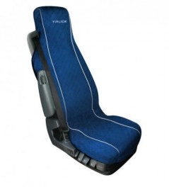 Baumwoll LKW-Sitzbezug SILVIA, blau
