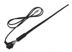 UKW Gummiantenne schwarz 330 mm, Kabel 1,20 m